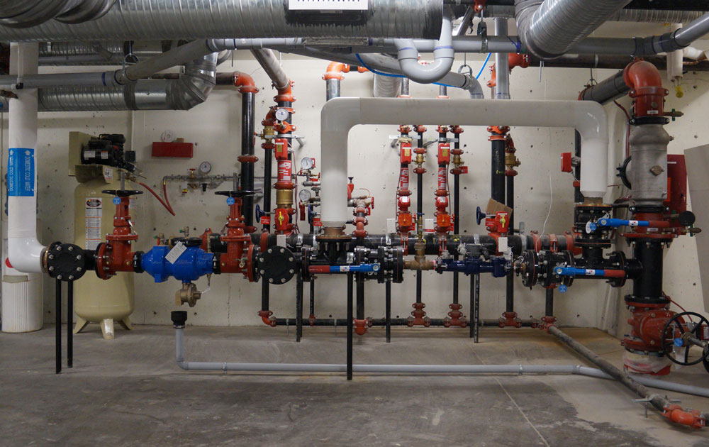 Commercial plumbing, heating, and electrical